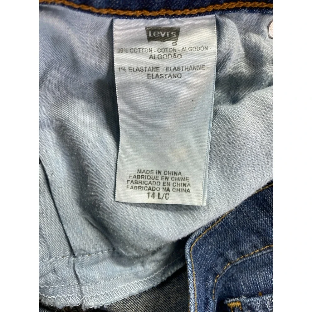 Levi's Jeans Women's‎ (14L) 34x31 Boot Cut 515 Stretch Flap Pockets Medium Wash